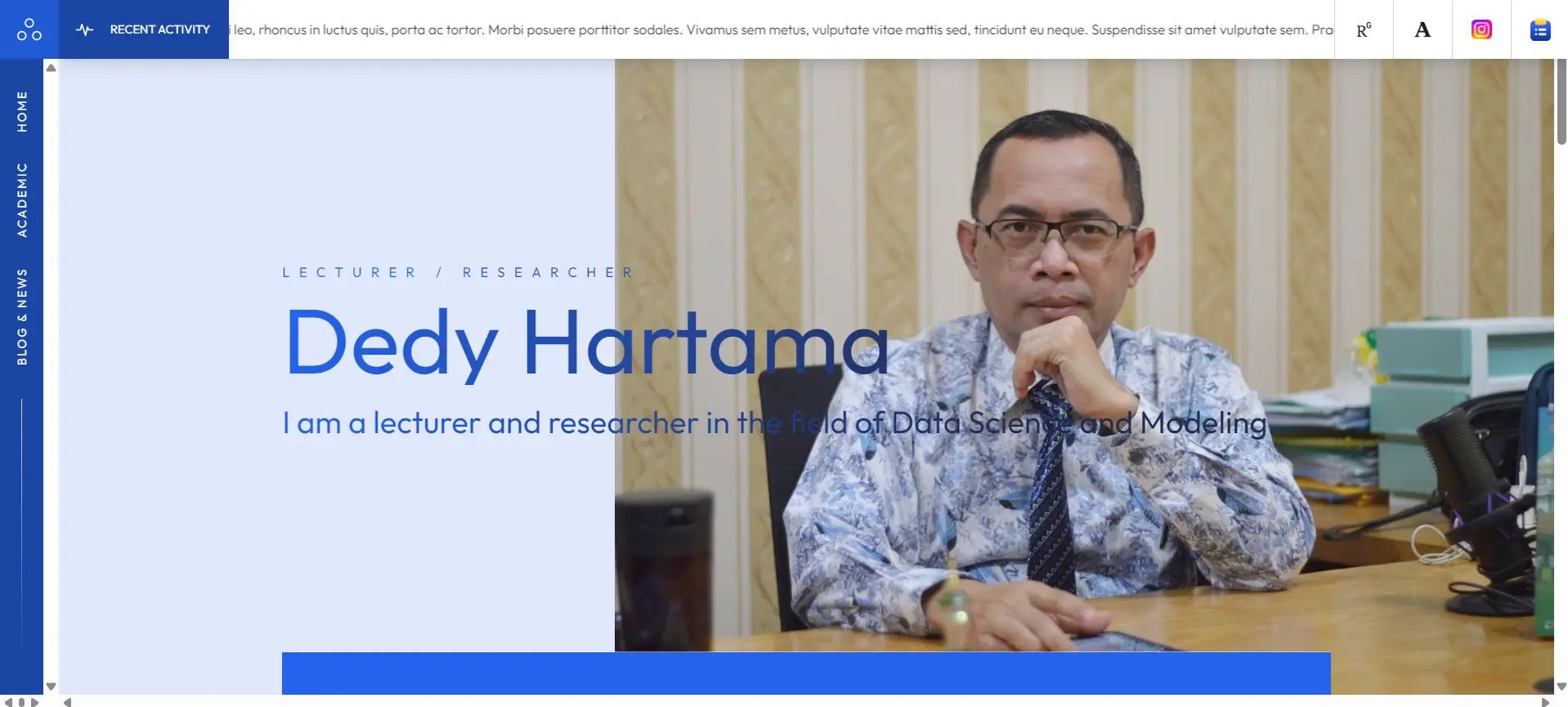 Personal Landing Page